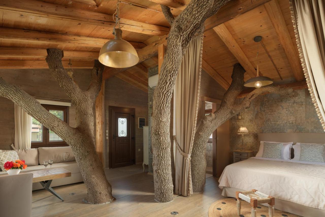 Stolidi Mou Treehouse Vila Atsipopoulo Exterior foto