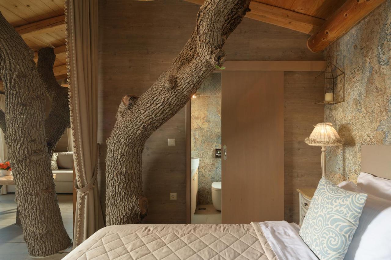 Stolidi Mou Treehouse Vila Atsipopoulo Exterior foto