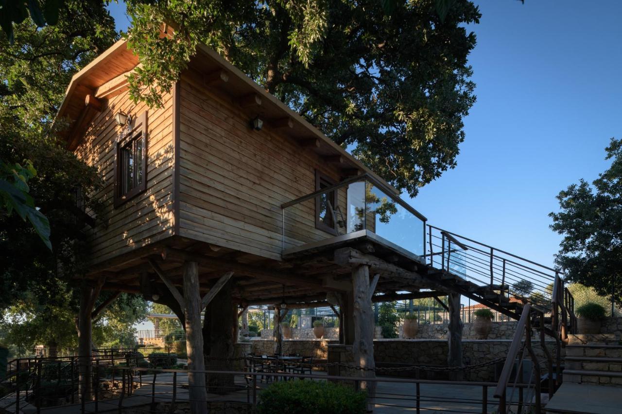 Stolidi Mou Treehouse Vila Atsipopoulo Exterior foto