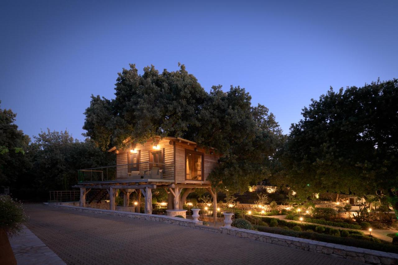 Stolidi Mou Treehouse Vila Atsipopoulo Exterior foto