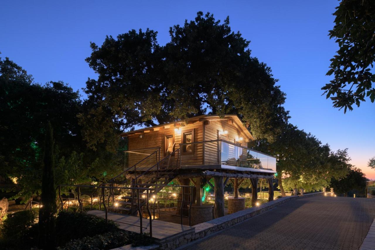 Stolidi Mou Treehouse Vila Atsipopoulo Exterior foto